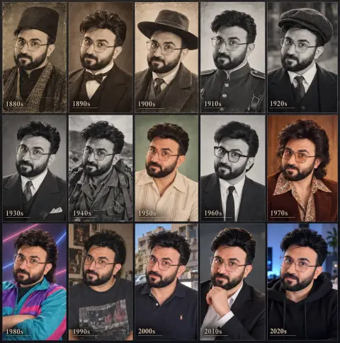 15 Decades of Portraits